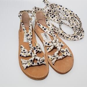 Bristela Floral Gladiator Sandals AD Daughters